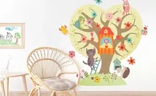 Wandtattoo Kinderzimmer Bäume