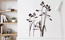 Wandtattoos mit Pflanzen für Dein Wohnzimmer