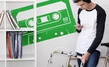 Wandtattoos zu Musik & Instrumenten