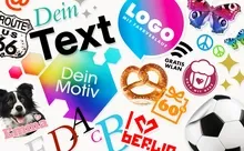 Aufkleber online gestalten oder hochladen
