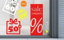 Sale & Aktionsaufkleber