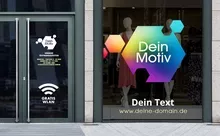 Schaufensterbeschriftung