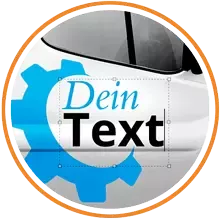 Autobeschriftung