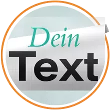 Klebebuchstaben