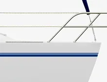 Bootsaufkleber Zierstreifen Prestige