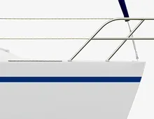 Bootsaufkleber Zierstreifen Pure