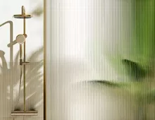 Fensterfolie Rillenglas 6mm