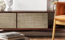 3D-Möbelfolie mit Struktur