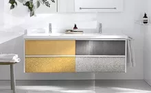 Möbelfolie Metallic