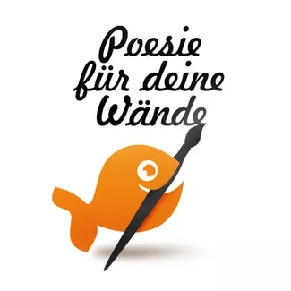 Aufkleber oder Schriftzug für die Wand