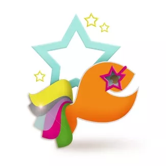 Buchstaben Aufkleber mit Effekt