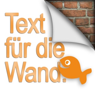 Text für die Wand Text für die Wand