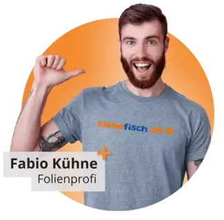 Folienprofi - Daumen auf sich