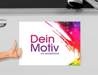 Magnetschilder mit eigenem Motiv - Schritt 3