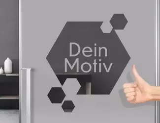 Milchglasfolie mit ausgestanztem Motiv - Schritt 3