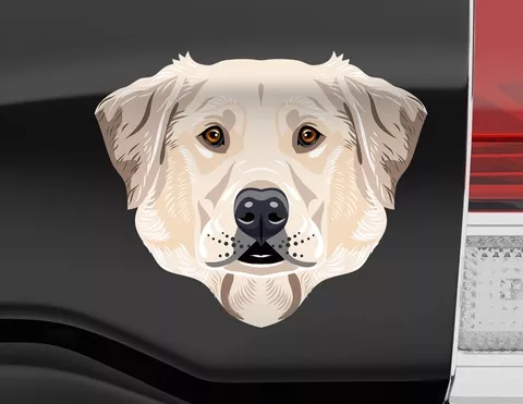 Autoaufkleber Labrador Retriever Maxwell Autoaufkleber Labrador Retriever Maxwell