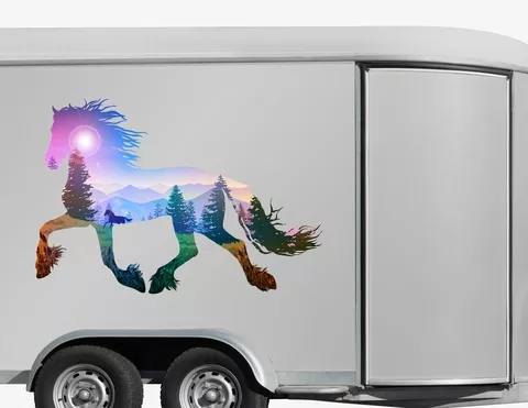 Autoaufkleber Pferd Harmony Autoaufkleber Pferd Harmony