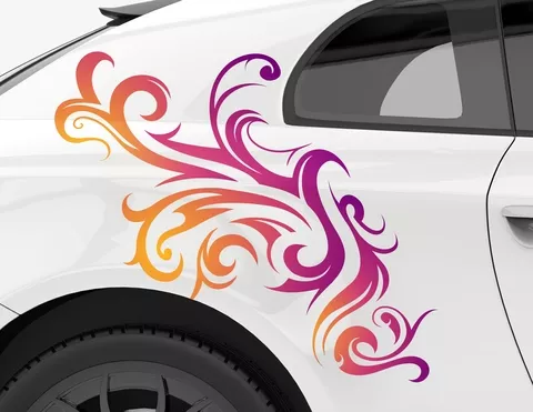 Autoaufkleber Tribal Aurora Autoaufkleber Tribal Aurora