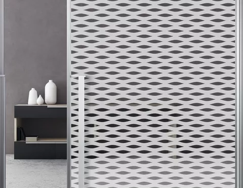 Milchglasfolie Wavy Nova weiss Milchglasfolie Wavy Nova weiss