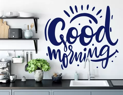 Wandtattoo Good Morning