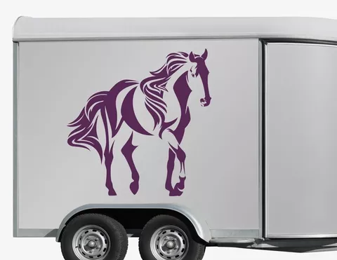 Autoaufkleber Pferd Gemma Autoaufkleber Pferd Gemma