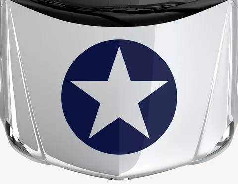 Autoaufkleber Navy Star Autoaufkleber Navy Star