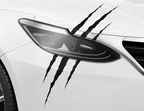 Autoaufkleber Claw Scratch Autoaufkleber Claw Scratch