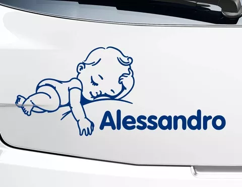 Autoaufkleber Babyschlaf Autoaufkleber Babyschlaf