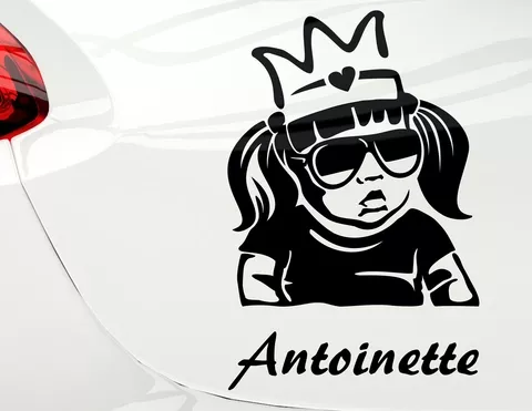 Autoaufkleber Princess Cool Autoaufkleber Princess Cool