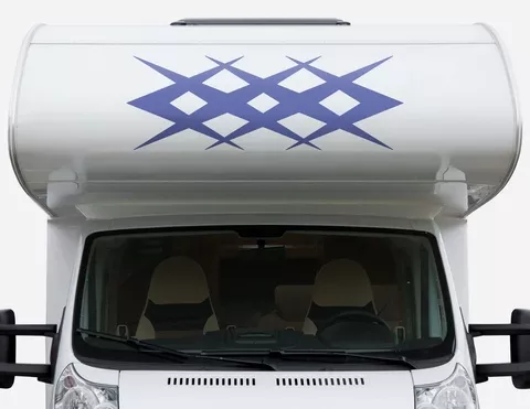 Autoaufkleber Boston Stitch