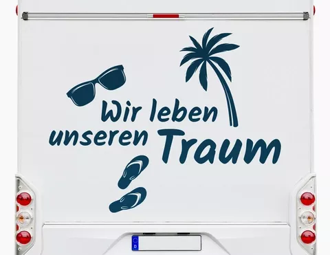 Autoaufkleber Traumleben Summertime