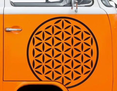 Autoaufkleber Flower of Life Autoaufkleber Flower of Life