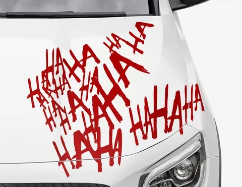 Autoaufkleber Joker's Hahaha Autoaufkleber Joker's Hahaha