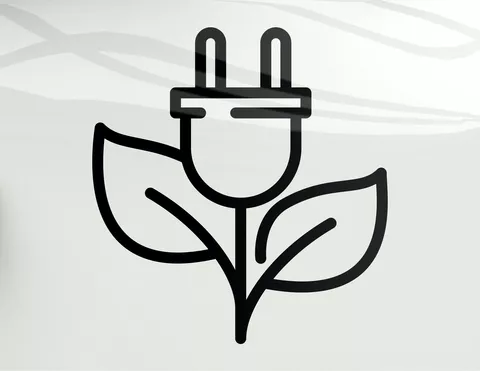 Autoaufkleber Electric Power Flower Autoaufkleber Electric Power Flower