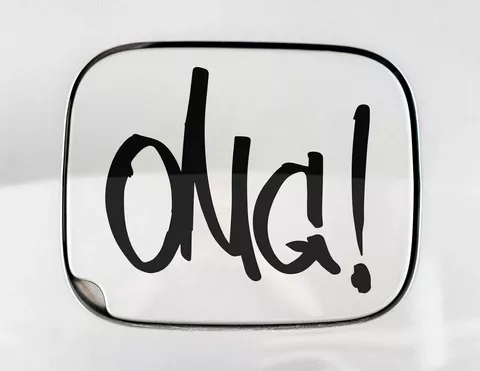 Autoaufkleber OMG! Autoaufkleber OMG!
