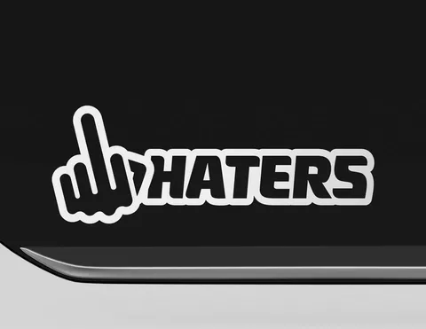 Autoaufkleber Fuck Haters Autoaufkleber Fuck Haters