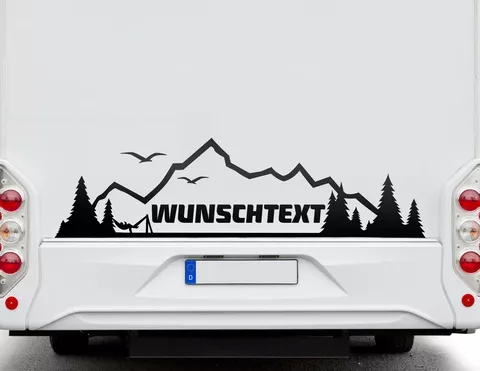 Autoaufkleber Bergfreunde