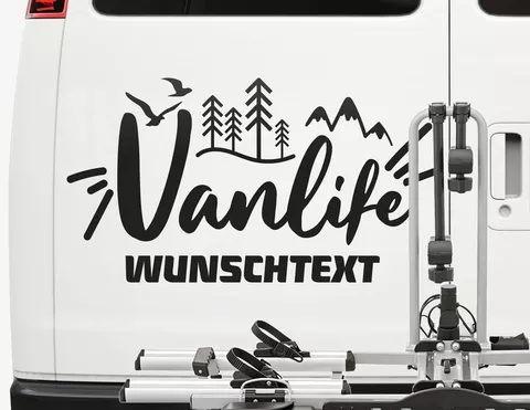 Autoaufkleber Unser Vanlife-Abenteuer