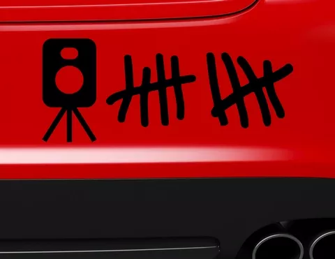 Autoaufkleber Blitzer Abschussliste Autoaufkleber Blitzer Abschussliste
