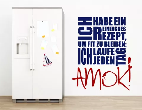 Wandtattoo Amok Wandtattoo Amok