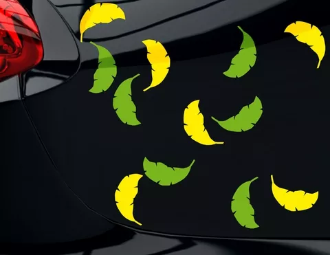 Autoaufkleber "Buntlaub": Herbst von der schönsten Seite Autoaufkleber "Buntlaub": Herbst von der schönsten Seite