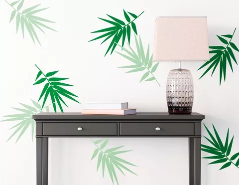 Wandtattoo „Bambus Solo“ für jeden Raum asiatisches Flair.