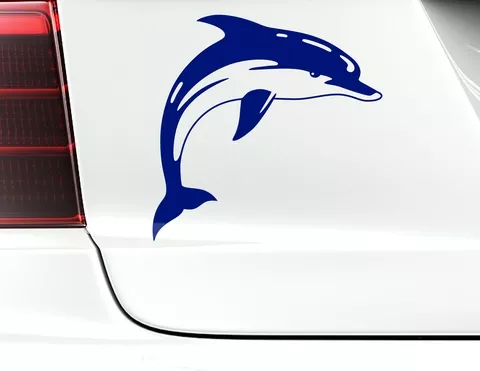 Autoaufkleber "Delphin Flippi" für alle Tierfreunde Autoaufkleber "Delphin Flippi" für alle Tierfreunde