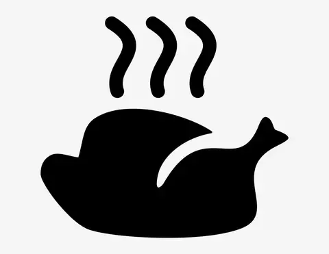 Braten - Aufkleber für Gewerbe Braten - Aufkleber für Gewerbe