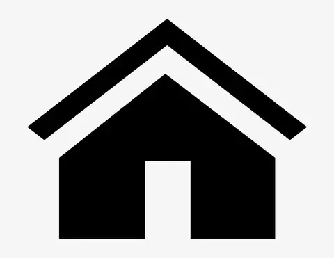 Haus - Aufkleber für Gewerbe