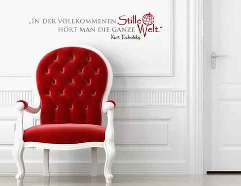 Wandtattoo In der Stille