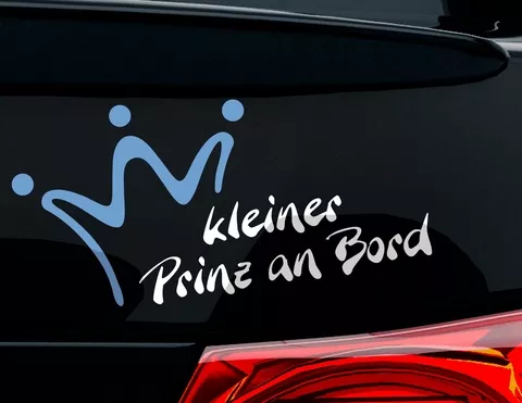 Autoaufkleber Kleiner Prinz Autoaufkleber Kleiner Prinz
