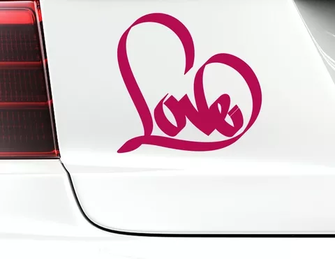 Autoaufkleber "Graffiti Heartbeat" - Achtung: Herzklopfen! Autoaufkleber "Graffiti Heartbeat" - Achtung: Herzklopfen!