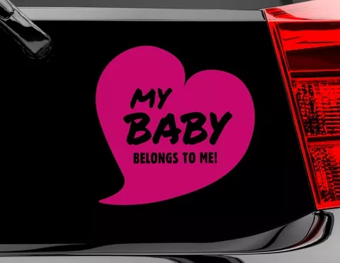 Autoaufkleber My Baby Autoaufkleber My Baby