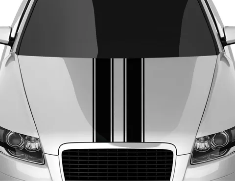 Autoaufkleber Racing Stripes #2 Autoaufkleber Racing Stripes #2
